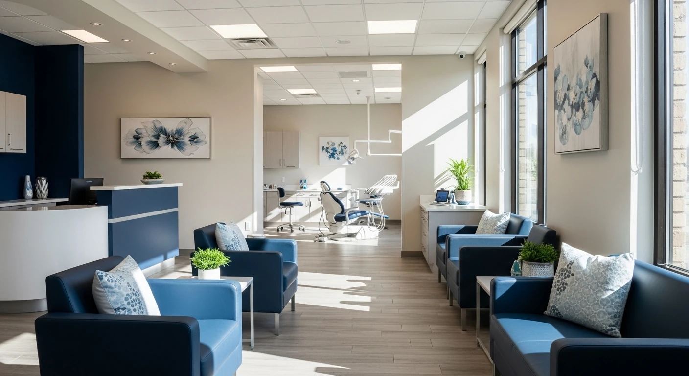Orthodontic office interior