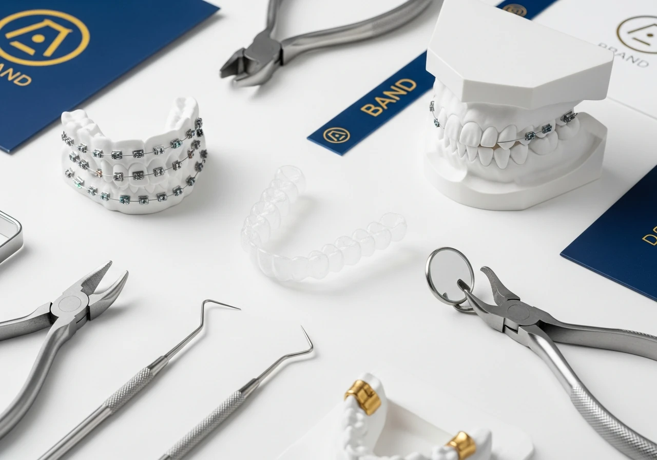 Orthodontic treatment overview with braces and aligners